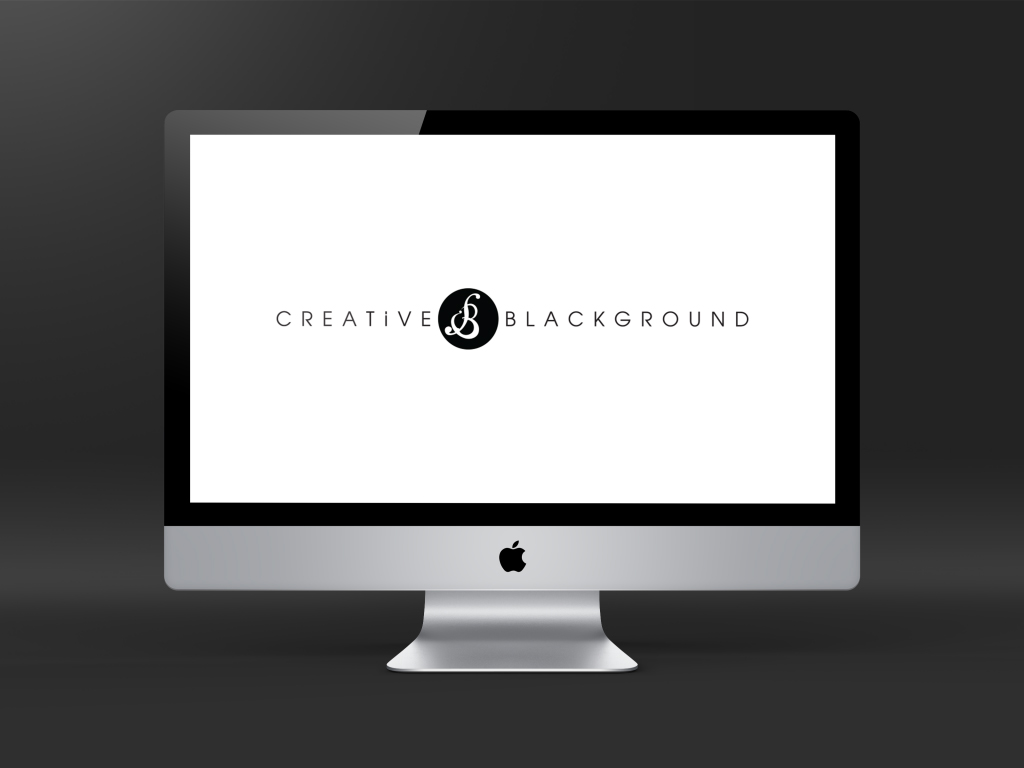 creative blackground logo desktop screen