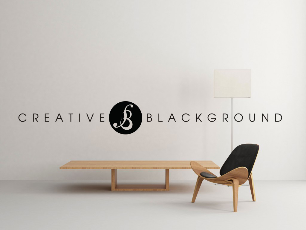 creative blackground logo wall