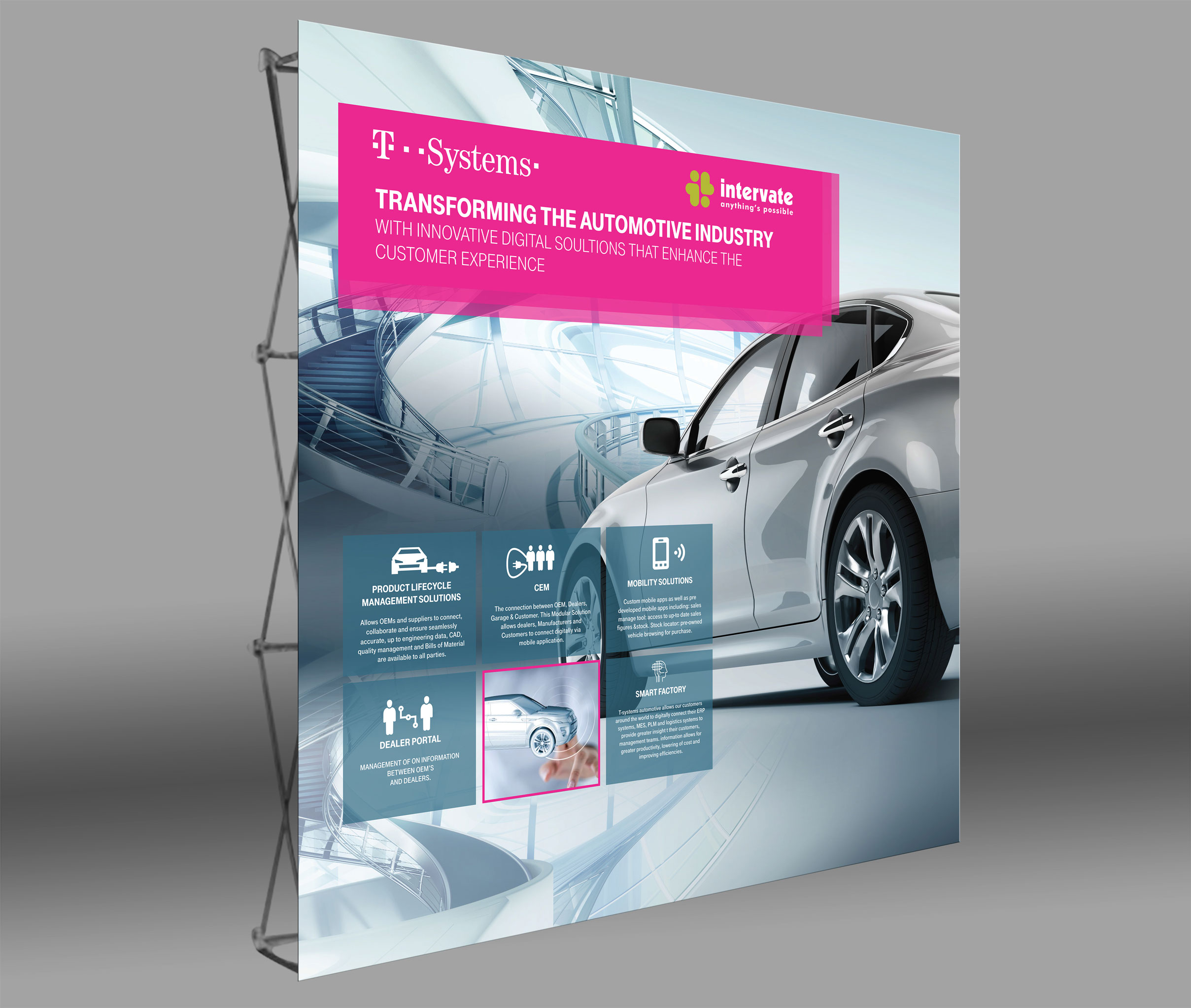 T-Systems-Wall-Banner-Transforming-the-Automotive-Industry