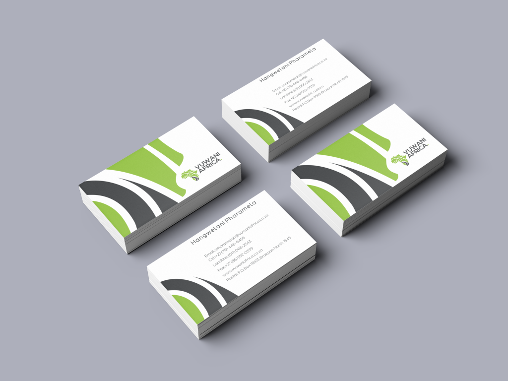 vuwani africa business cards