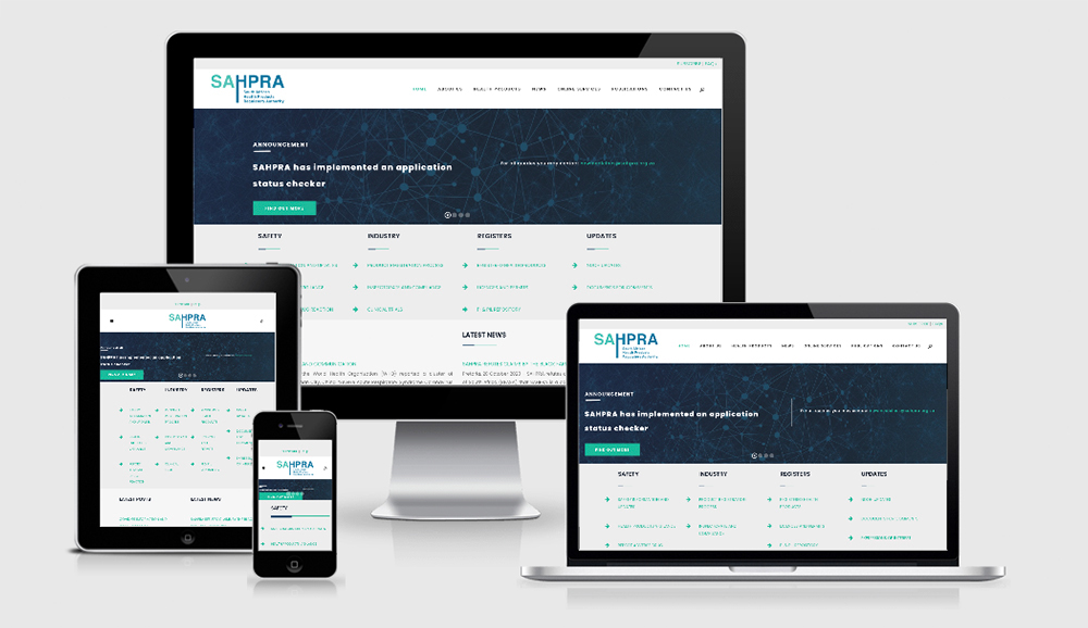 Saphra Website Mockup