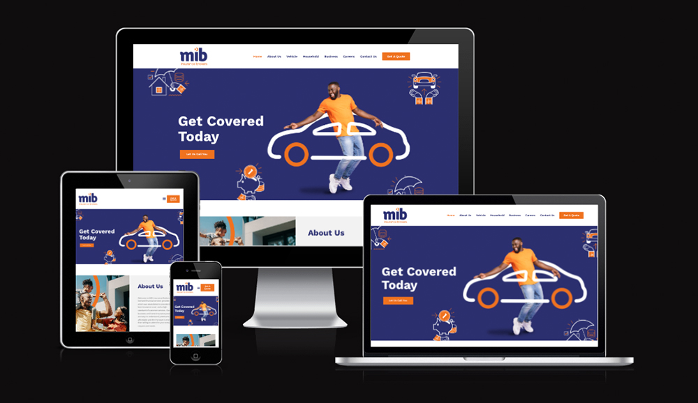 MIB website design